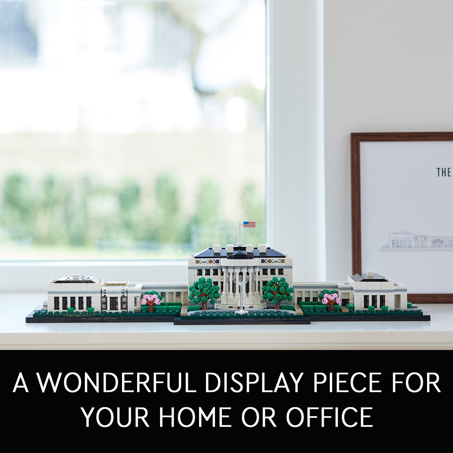 Đồ chơi lắp ráp mô hình LEGO ARCHITECTURE Nhà Trắng ở Mỹ 21054