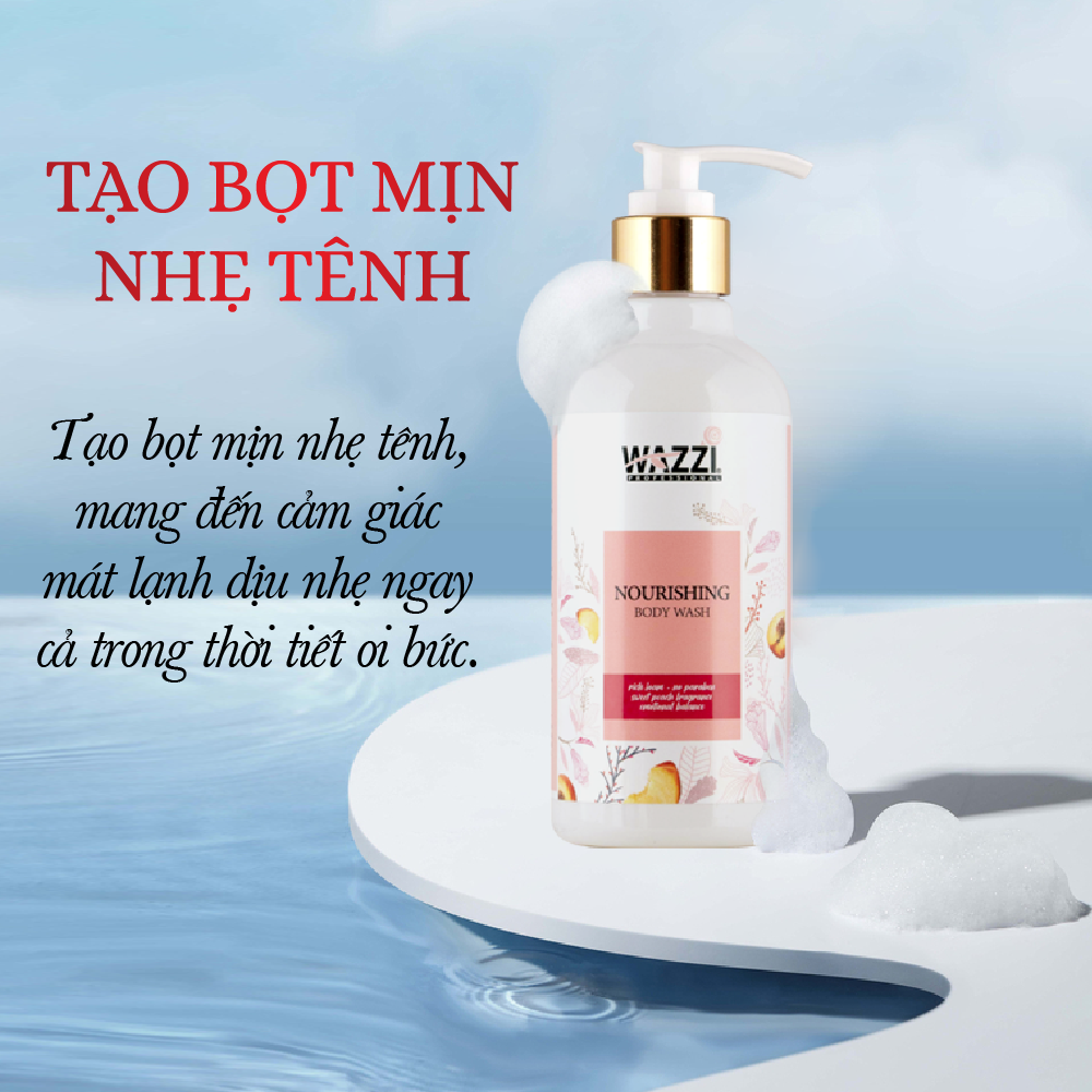 Sữa Tắm Dưỡng Thể – Hương Đào Wazzi