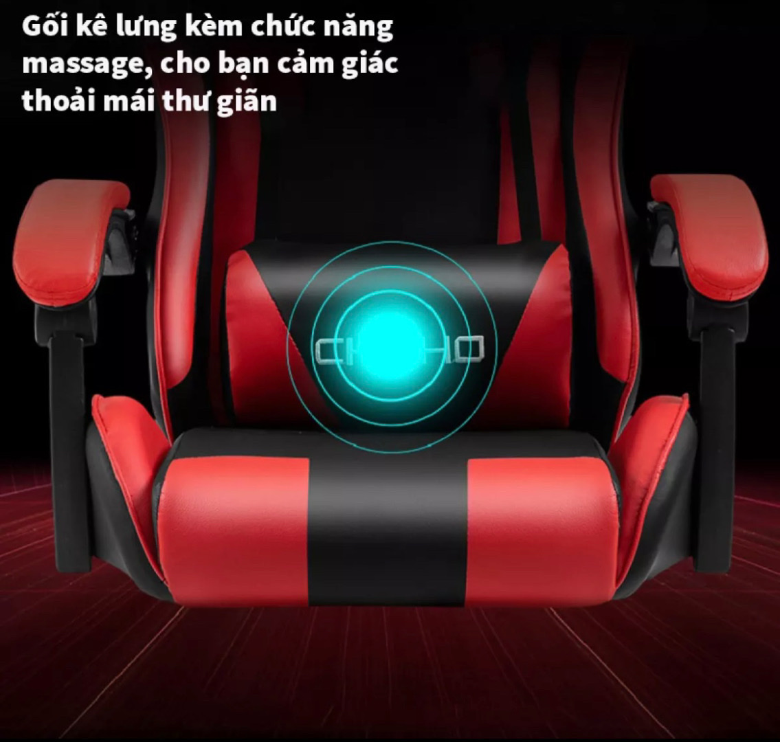 Ghế Gaming CHAHO (Vàng Chanh Đen) - Hàng Nhập Khẩu Chính Hãng - Mẫu Mới Nhất