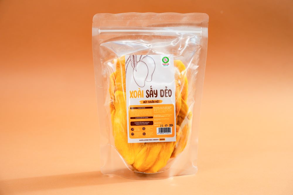 MỨT XOÀI SẤY DẺO (200G, 500G) THÀNH LONG - VIỆT NAM