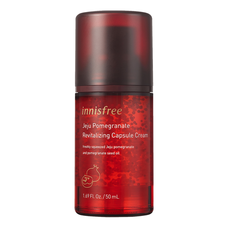 Kem Dưỡng Ngăn Ngừa Lão Hóa Da Từ Lựu Innisfree Jeju Pomegranate Revitalizing Capsule Cream (50ml)