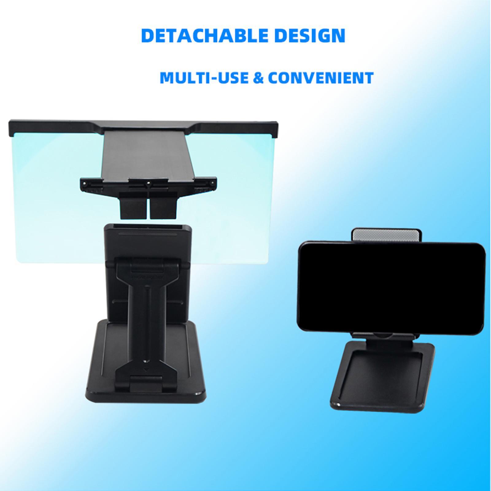 12 '' Screen Magnifier for 3D HD Gaming Smartphone Magnification Holder Projector Screen Horizontal Vertical Easy Carrying Accessories