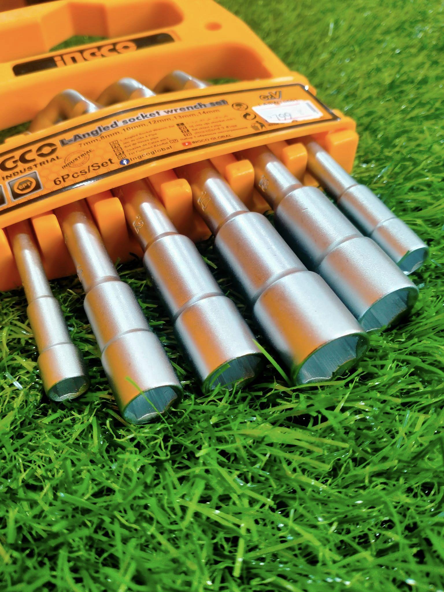 BỘ 6 CHÌA VẶN GÓC CHỮ L INGCO LASWT0601 - HÀNG CHÍNH HÃNG