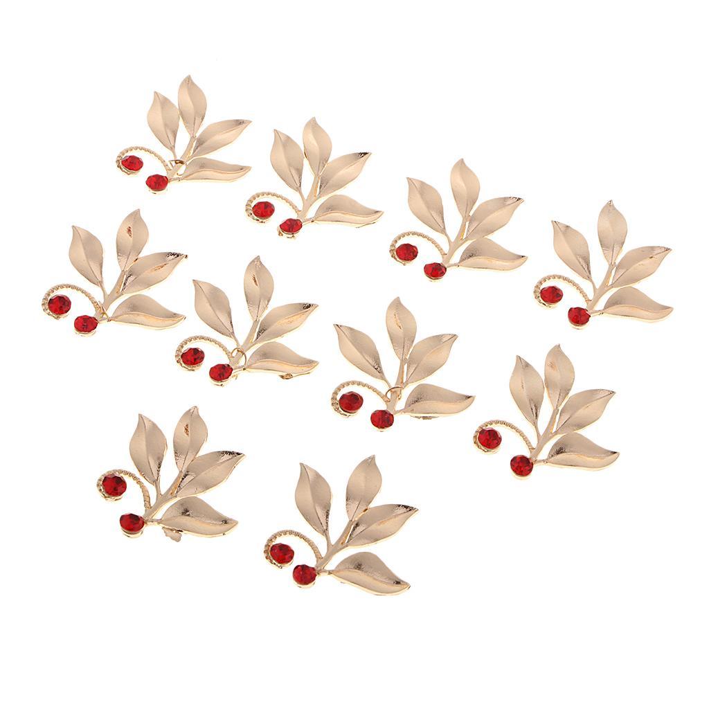 Pack of 10 Rhinestone Crystal Tiara Wedding Bridal Hair Accessories