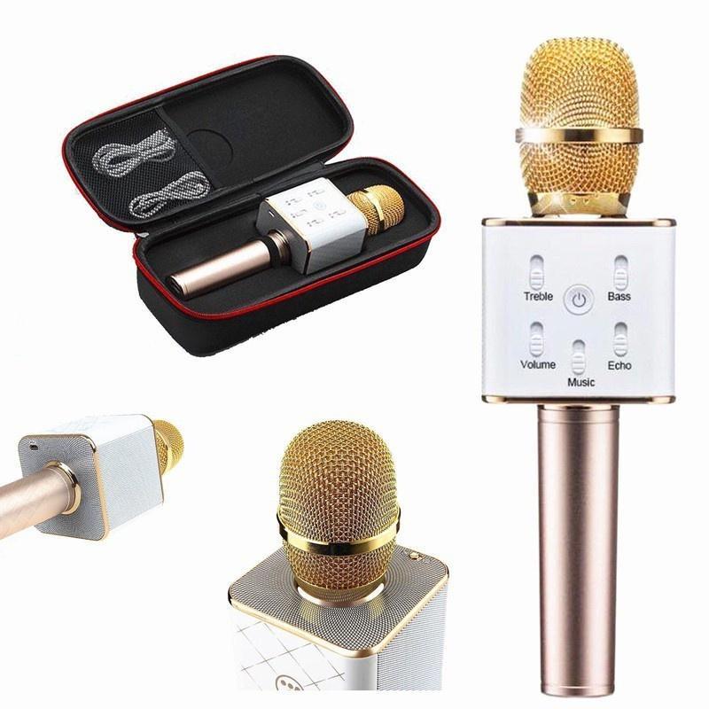 Micro karaoke tích hợp Loa Bluetooth Q7 - CAM KẾT BẢO HÀNH - MIỄN SHIP 14 NGÀY