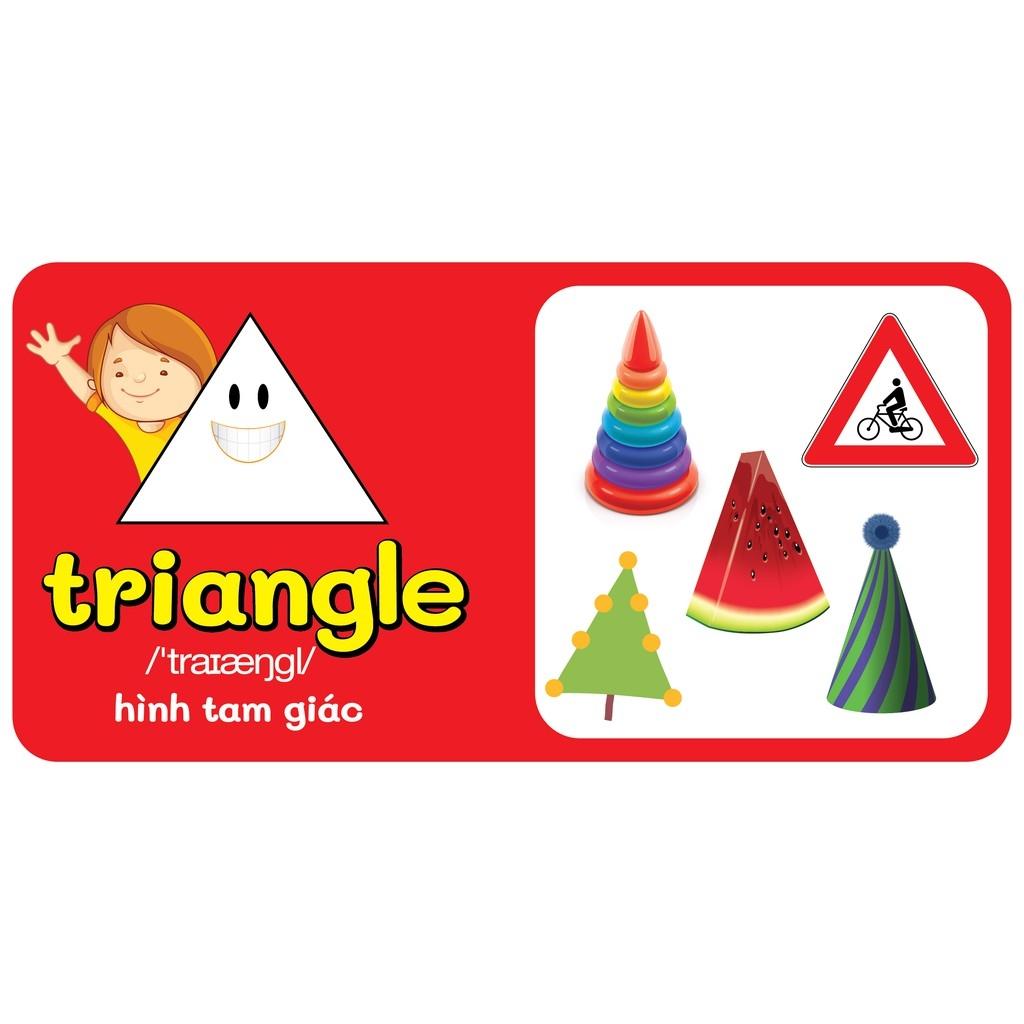 Từ Điển Bằng Hình Đầu Tiên Của Bé - Shapes - Hình Dạng