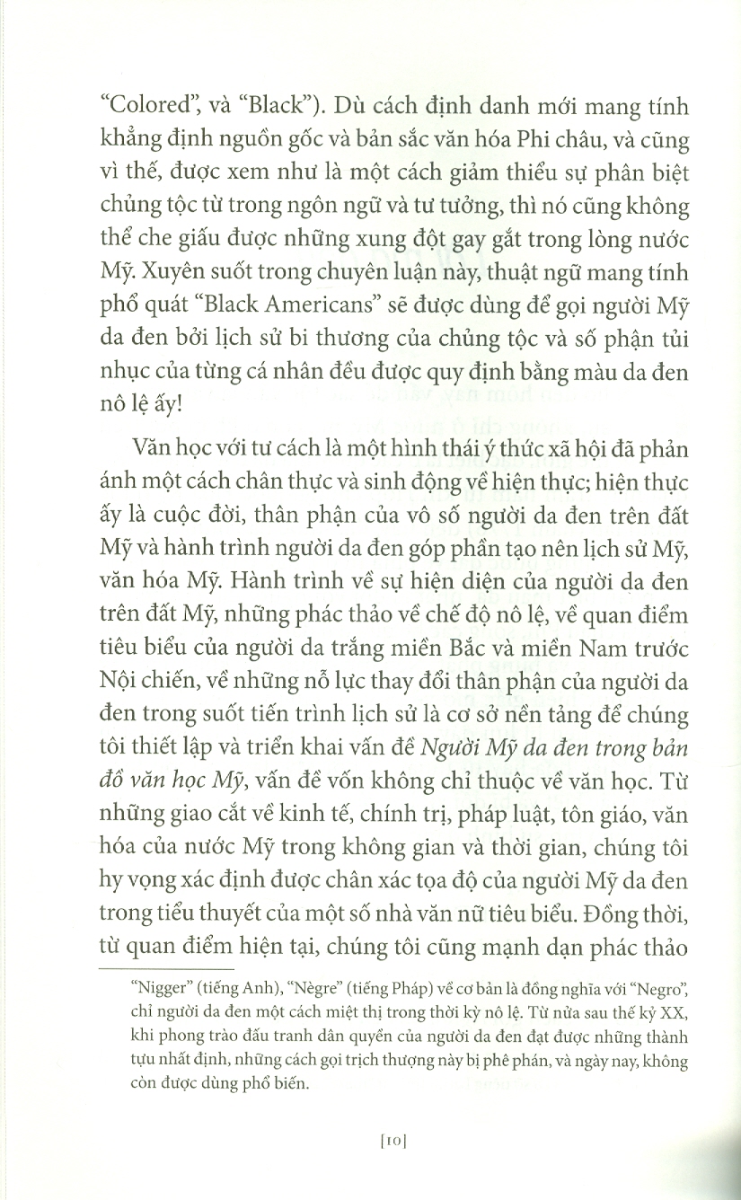 NGƯỜI MỸ DA ĐEN TRONG BẢN ĐỒ VĂN HỌC MỸ –  Nguyễn Thị Tuyết – NXB Tổng hợp TP. Hồ Chí Minh