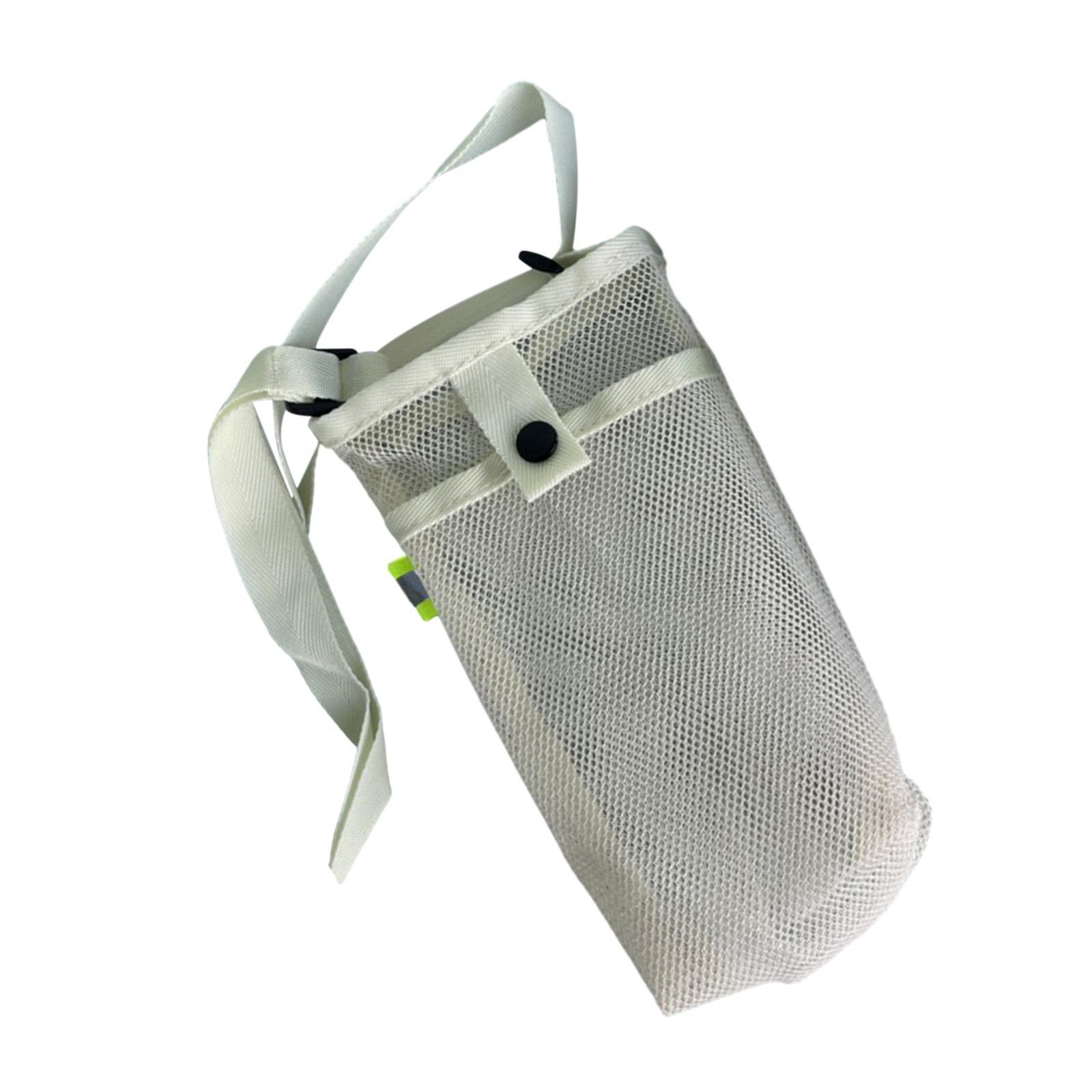 Water Bottle Pouch Crossbody Storage Bag Foldable Water Bottle Carrier