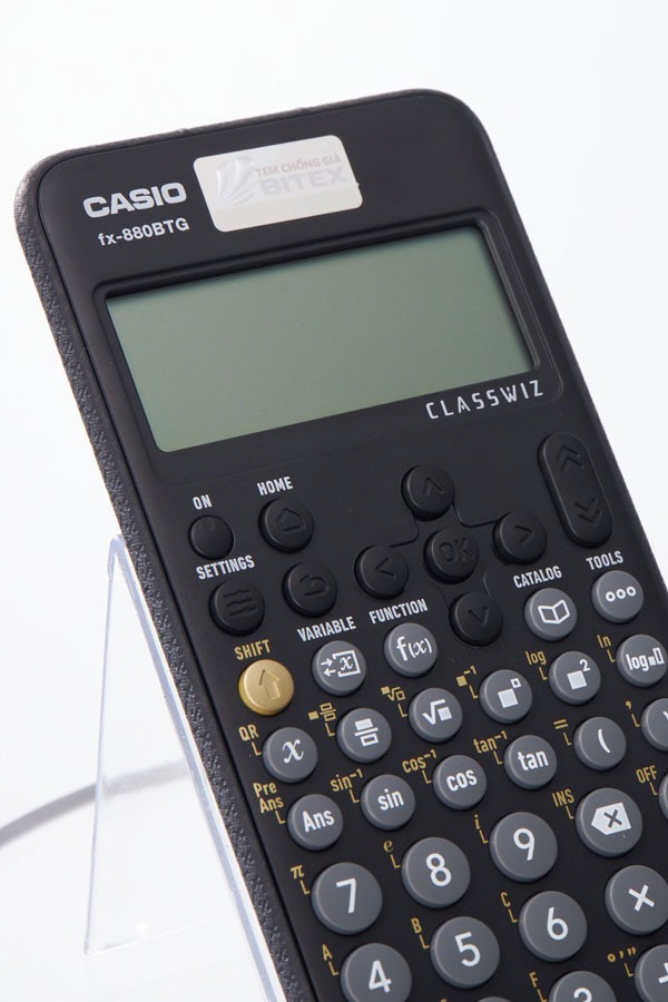 Máy Tính Casio FX 880 BTG - Màu Đen