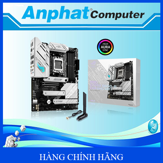 Bo mạch chủ Main ASUS ROG STRIX B650-A GAMING WIFI Socket AMD AM5 - Hàng Chính Hãng