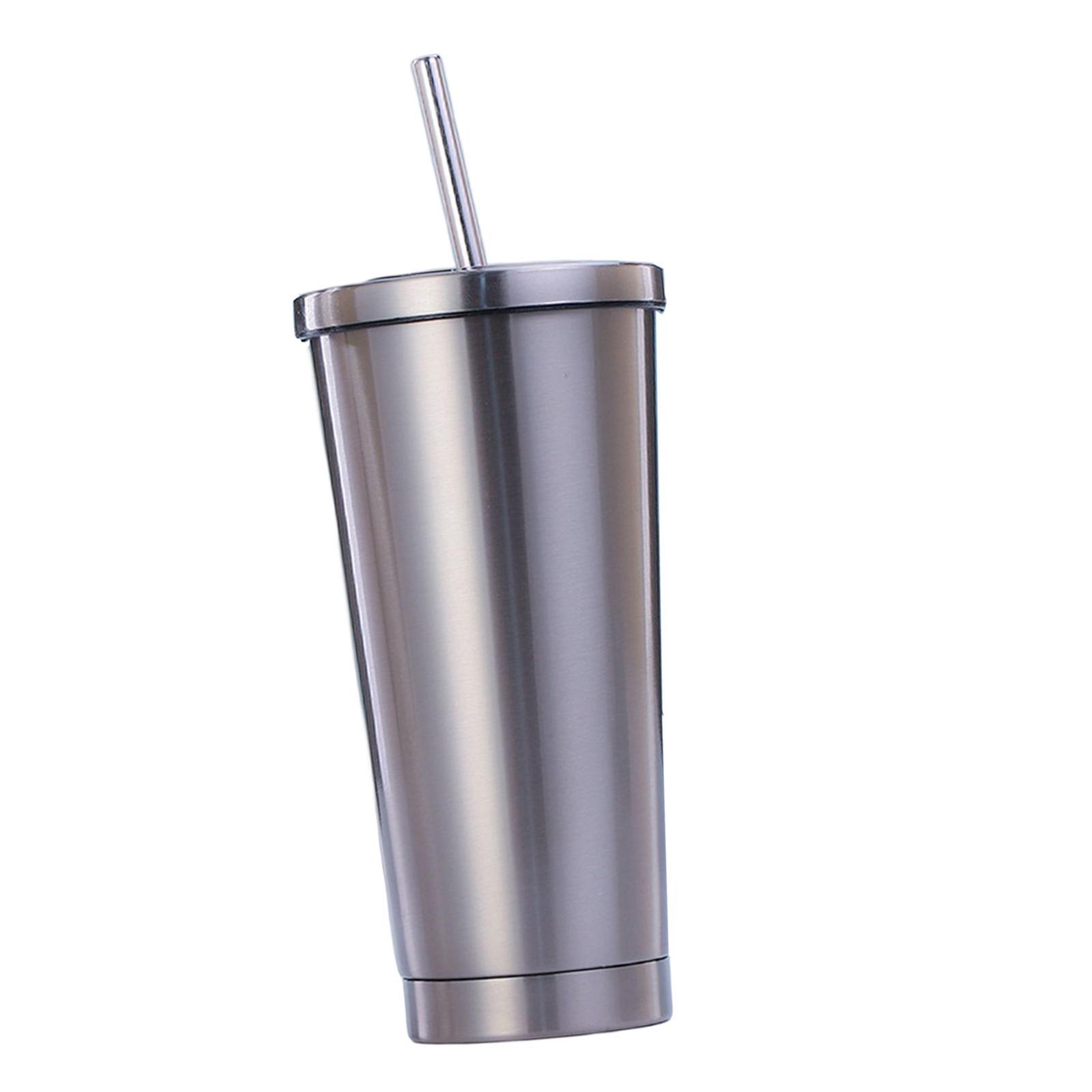 Stainless Steel Tumble with Straw Coffee Tumbler Water Jug