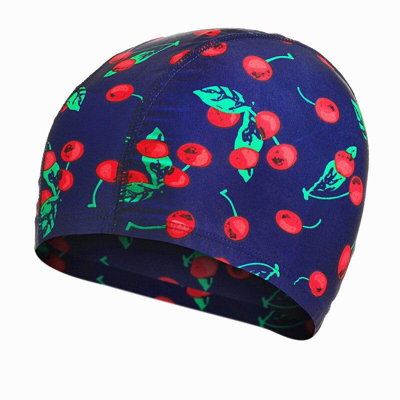 1PC New Soft Swimming Caps Waterproof Stretchable Ears Protection Long Hair Sports Swim Pool Hat Bathing Hat Adult Sport Hats