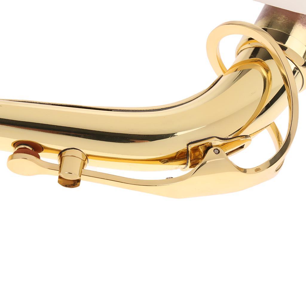 Durable Brass Eb Alto Saxophone Sax Neck 24.5mm Head Joint Diameter