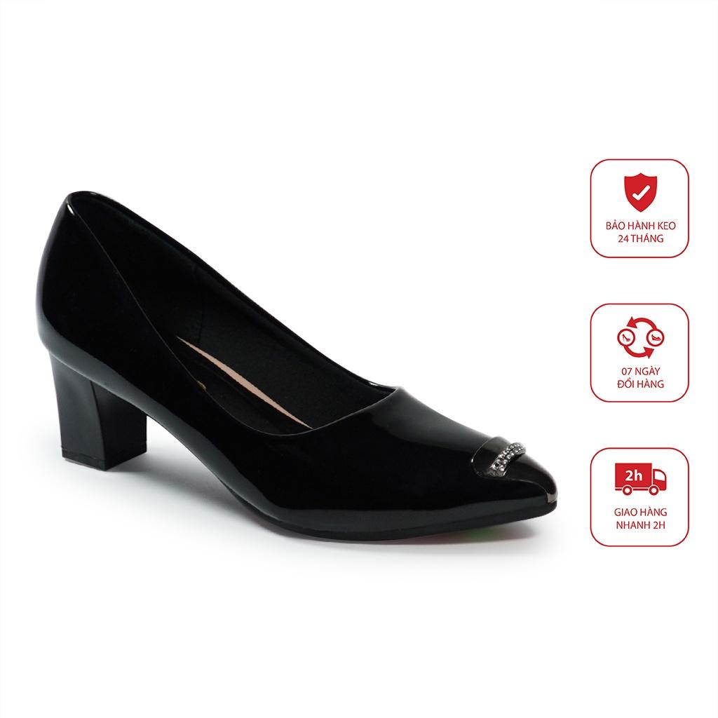 Giày cao gót nữ khoá mũi gót 5 cm mã BL5F0045