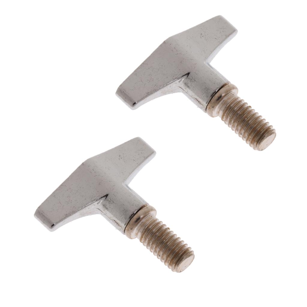 Sunnimix 2 Cái Trống Cái Chập Chả Đứng Núm Hạt Cánh Dành Cho Nhạc Cụ Phần 39X36 Mm