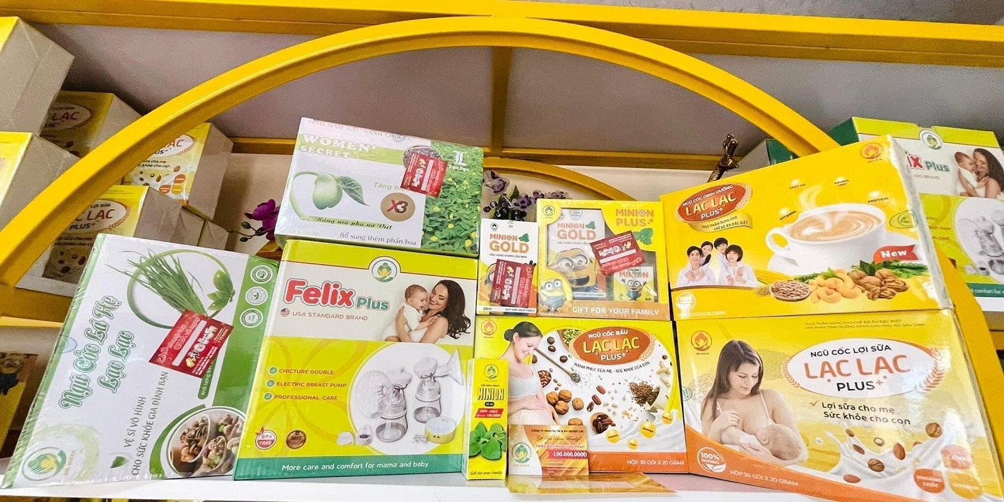 Ngũ cốc bầu Lạc Lạc plus hộp 30 gói/600gram - Tặng quà cho bé