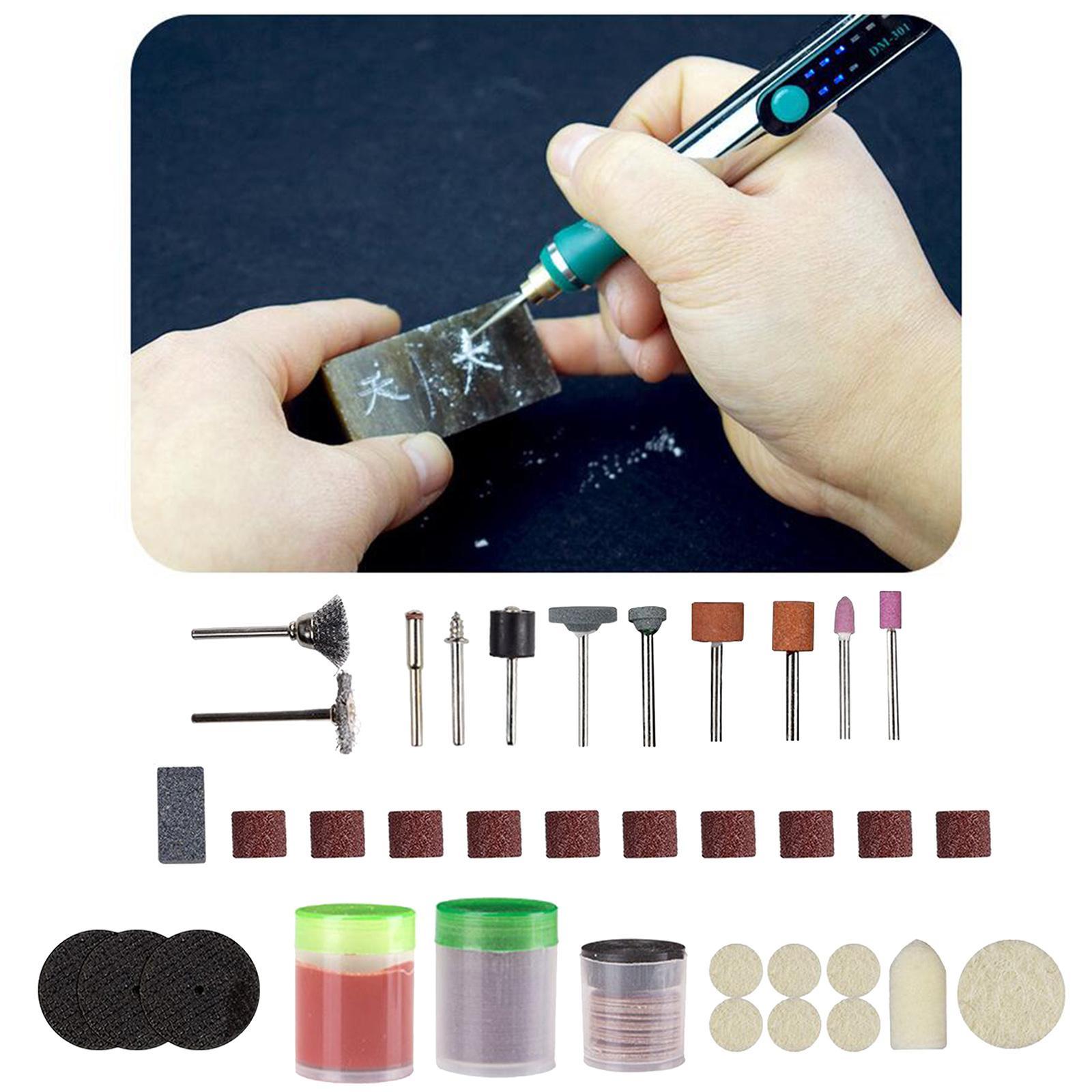 105Pcs Mini Rotary Tool Kit Electric Grinder Accessories Sanding Polishing