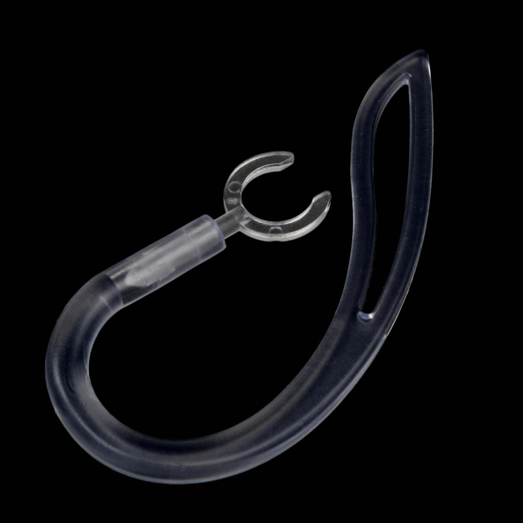 4 Pieces Spare Earhook Ear  Earloop 8mm For Bluetooth Headset