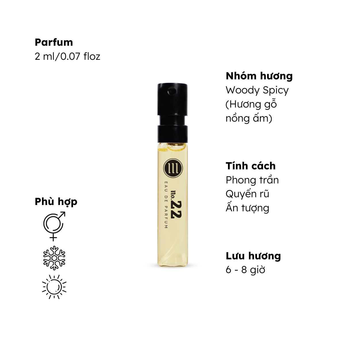 Nước hoa nam nữ Morra nguyên liệu nhập Pháp lưu hương thơm lâu - Combo 5 chai 2ml