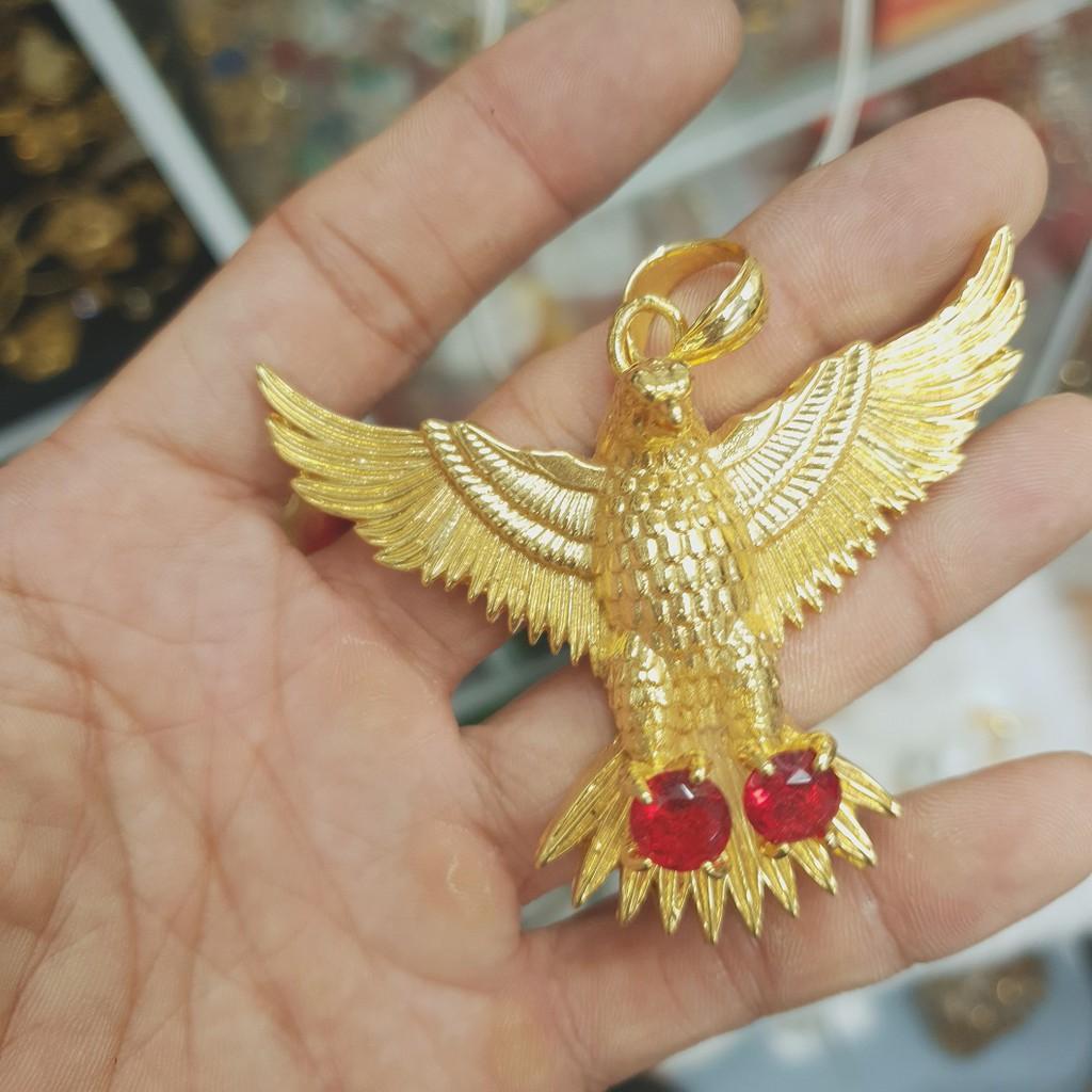 Mặt Dây Chuyền Chim Đại Bàng Ôm Đá Dành Cho Nam-Hợp kim mạ vàng 18k