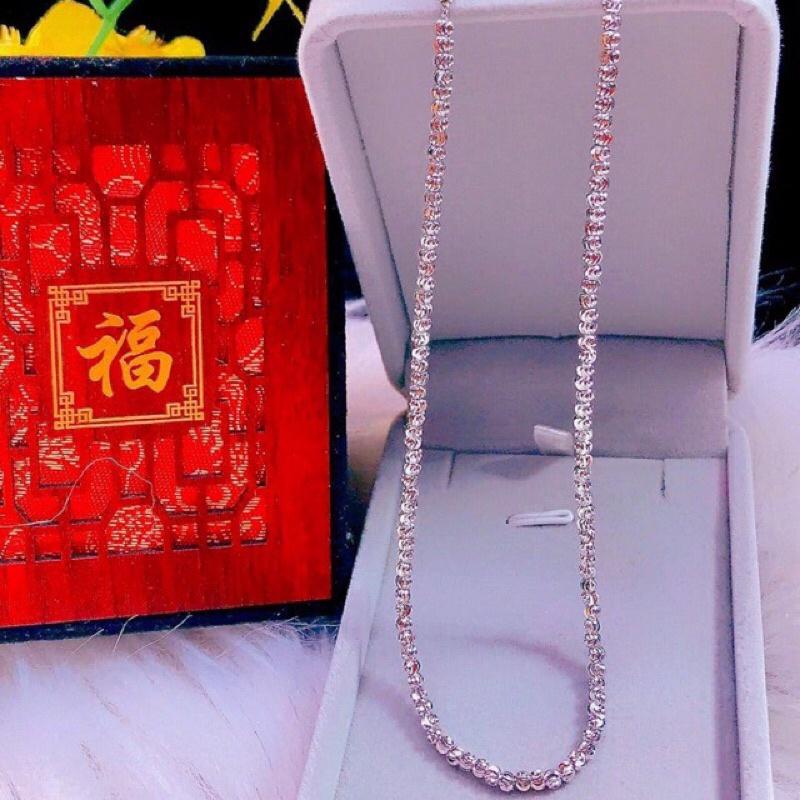 Dây chuyền bi nhỏ cao cấp siêu sáng bền màu Kami D738