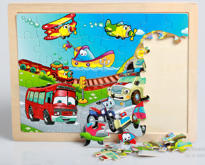 Đồ chơi tranh xếp hình 40 mảnh puzzle cho bé