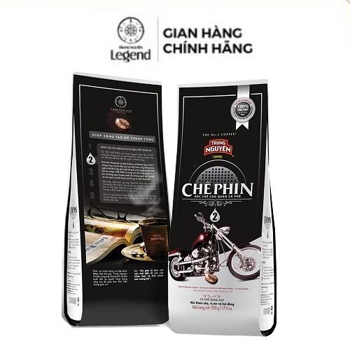 Combo 2 Bịch Cà phê Rang Xay Chế Phin 2 - Trung Nguyên Legend - 500gr - Robusta, Arabica