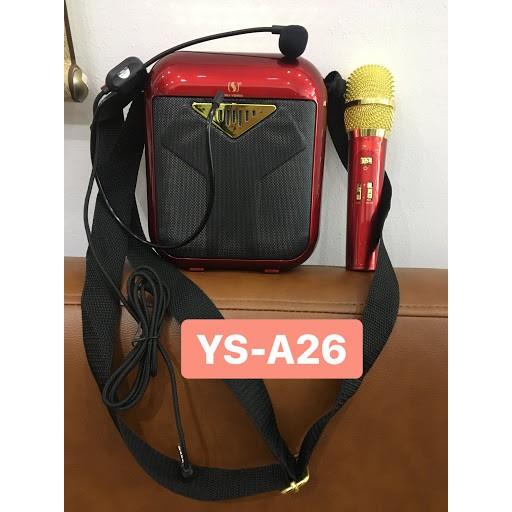 Loa Bluetooth Karaoke Mini YS-A26 - Loa Trợ Giảng