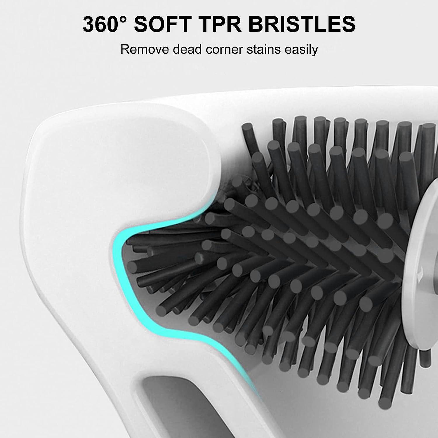 Bàn chải và giữ nhà vệ sinh silicone, phòng tắm Bàn chải làm sạch nhà vệ sinh, máy lọc vệ sinh