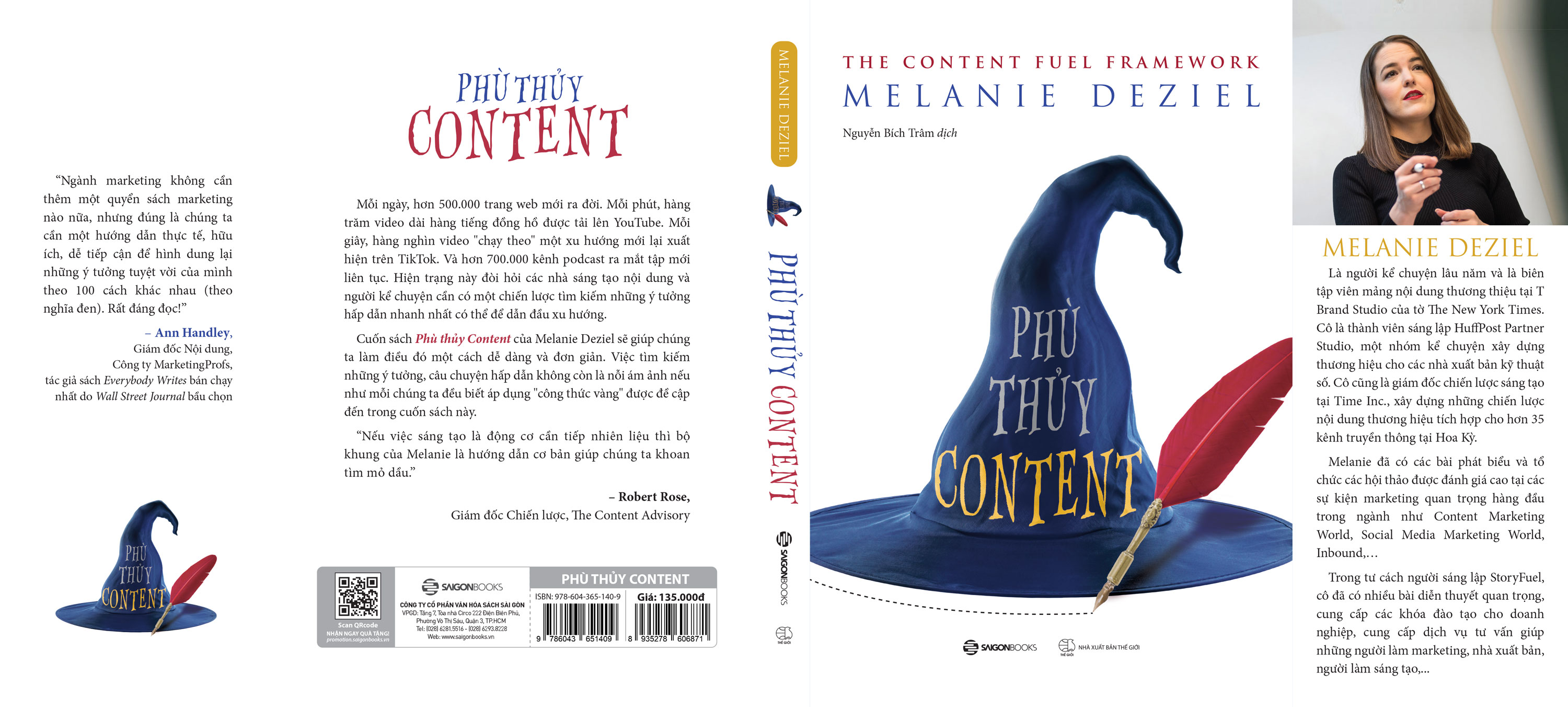 Phù thủy Content - Tác giả Melanie Deziel