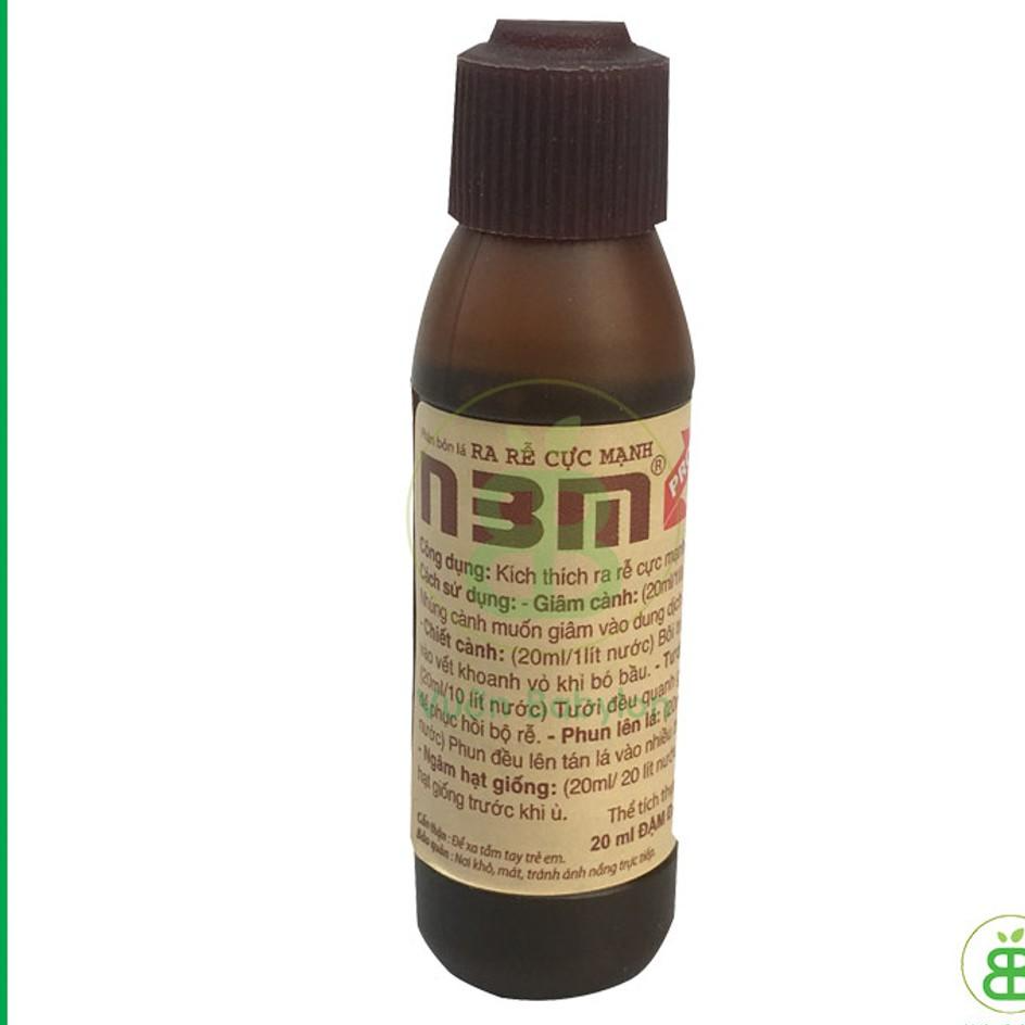 5 Lọ Phân bón N3M kích thích nảy mầm, kích thích ra rễ dạng nước 20ml