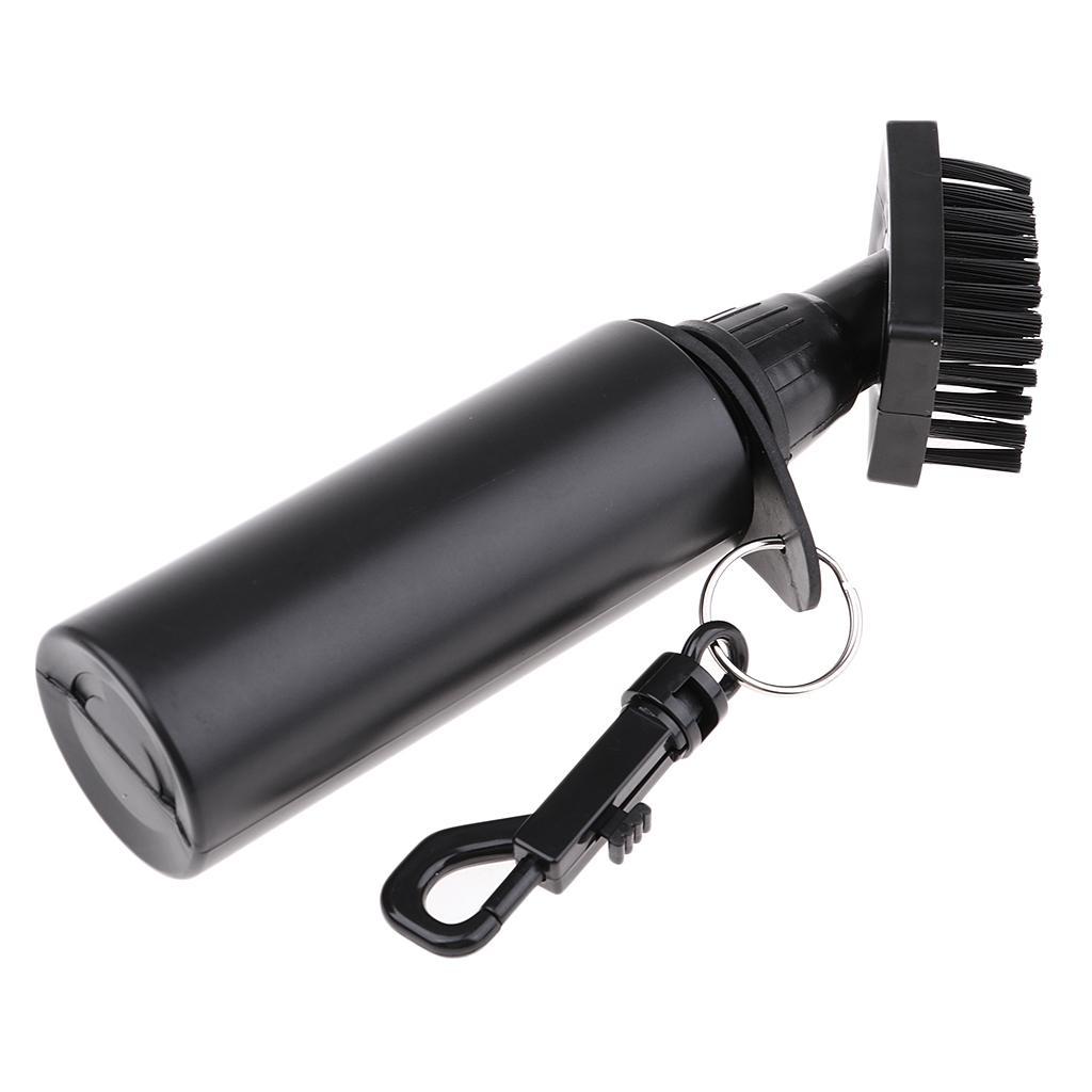 2 Golf Club Brush Golf Cleaning Brush Groove Self-Contained Water with Clip