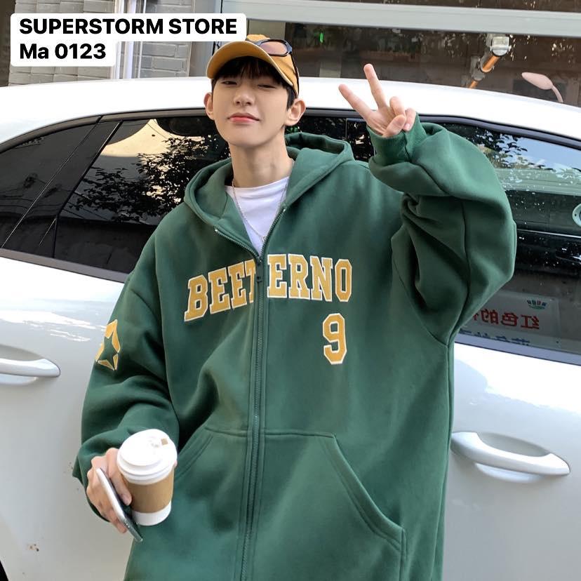 Áo khoác dây kéo phù hợp nam nữ