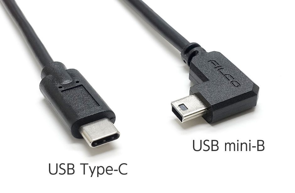 Cáp USB-C to Mini-USB Filco - 1.2m, cáp bẻ góc 90 độ - Hàng chính hãng