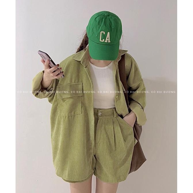 Set nhung áo 2 túi 180