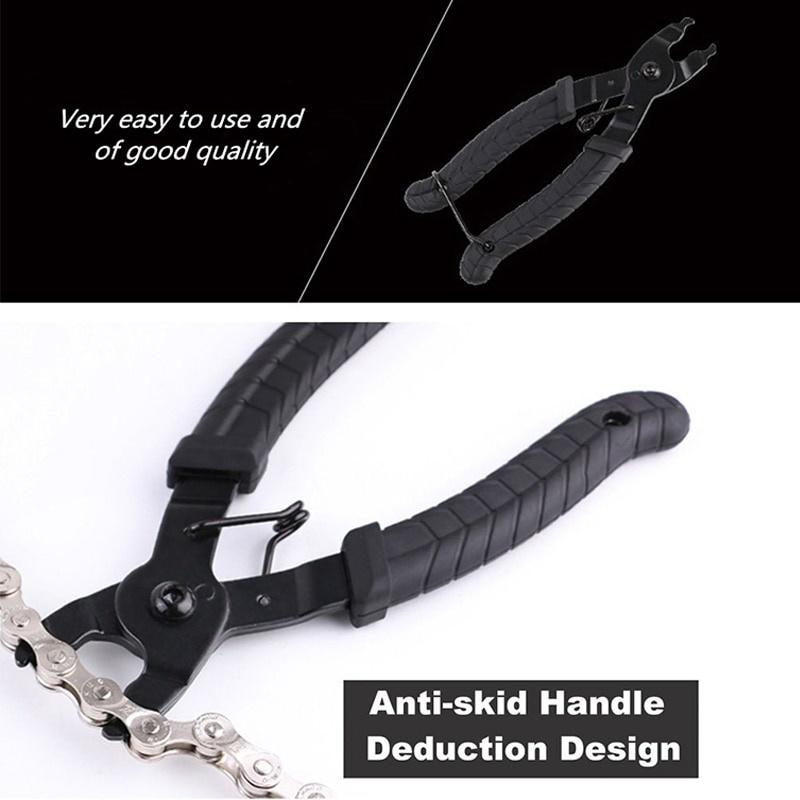 Mini Bike Chain Quick Link Tool with Hook up Multi Link Plier MTB Road Cycling Chain Clamp Magic Buckle Bicycle Tool Kit 2020