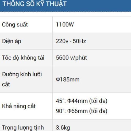 Máy cưa gỗ Dongcheng DMY02-185