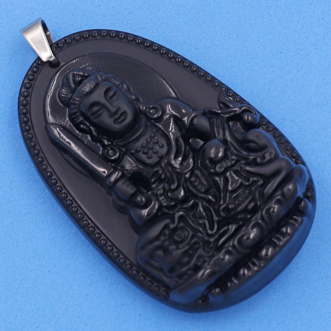 Mặt dây chuyền Văn Thù Bồ Tát 6cm