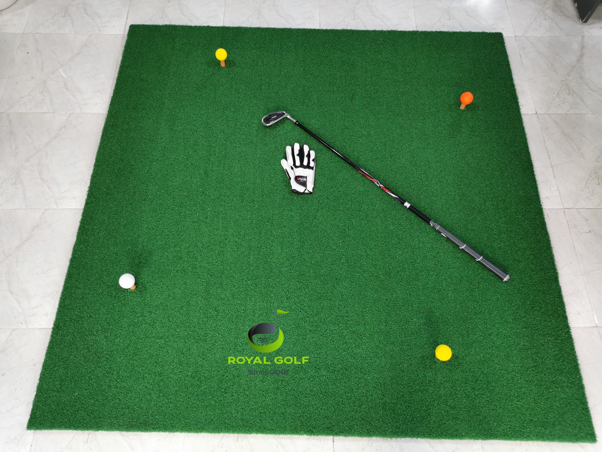 Thảm Tập Golf Swing 3D Cao Cấp 1,5*1,5m