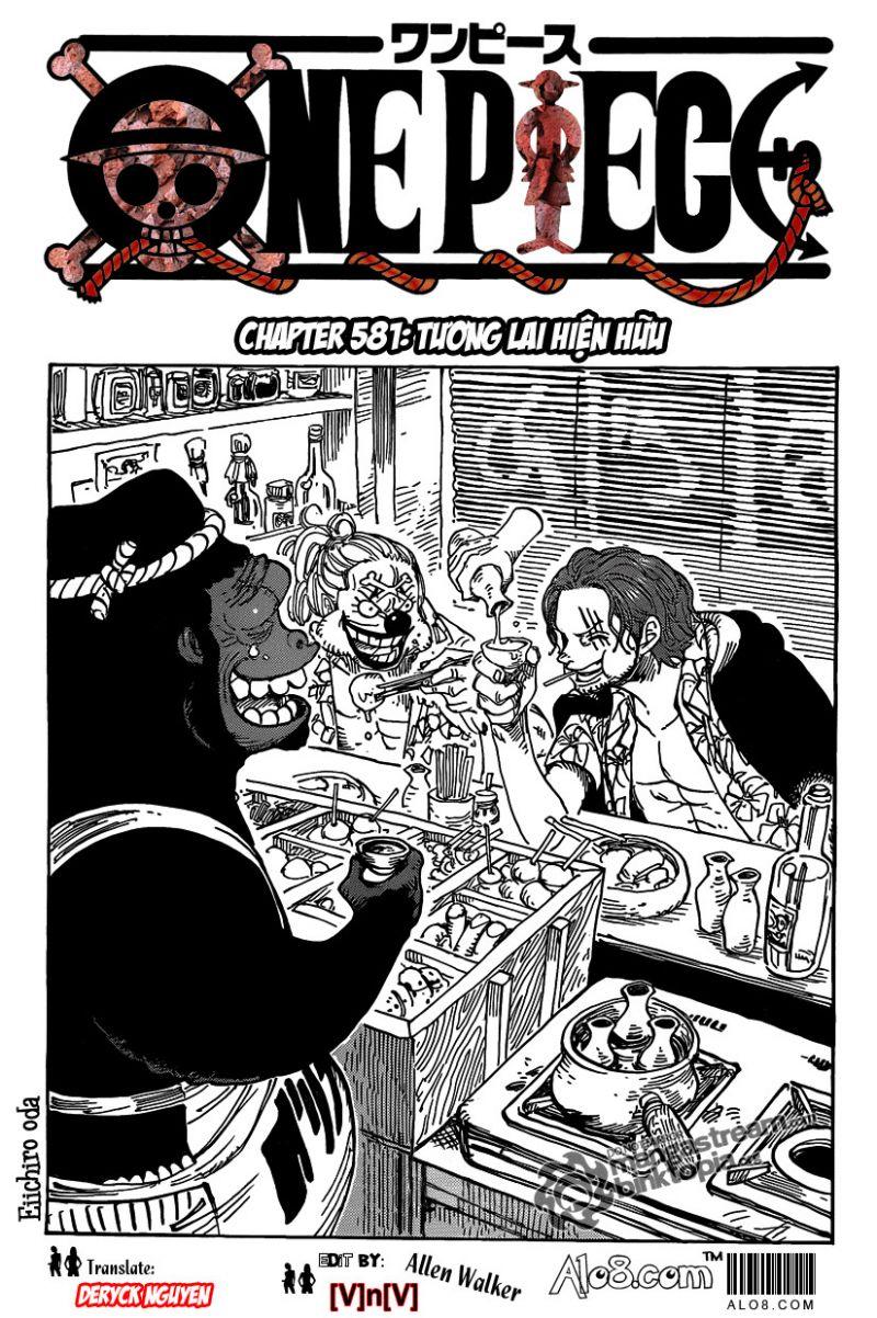 đảo hải tặc - one piece chapter 581 1