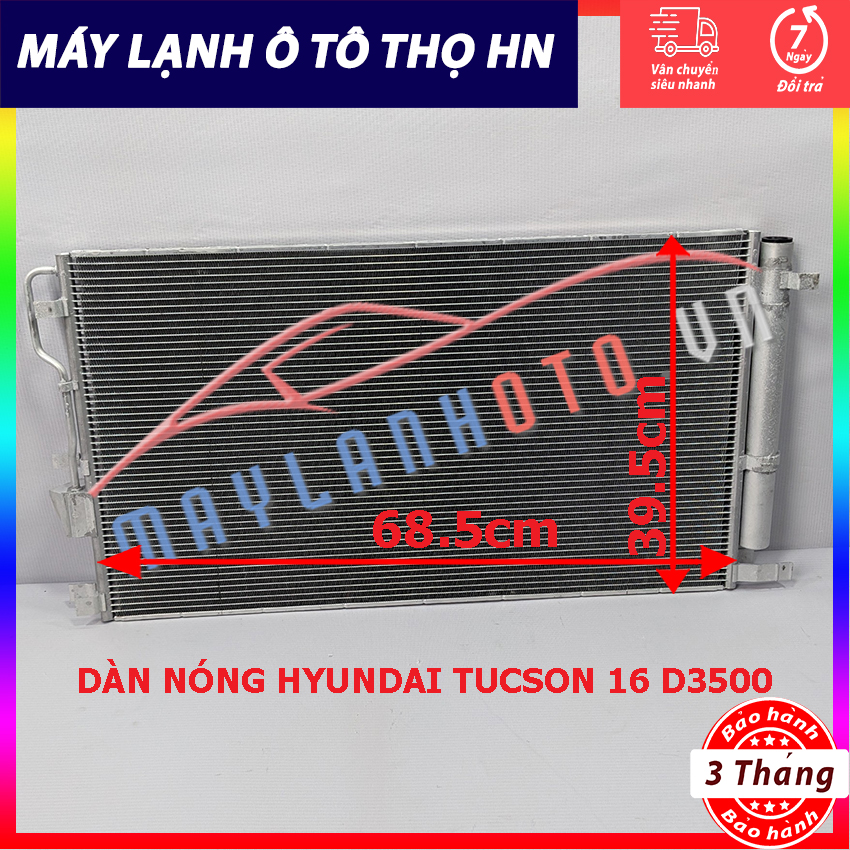 Dàn nóng Hyundai Tucson đời 2016 Hàng xịn Hàn Quốc