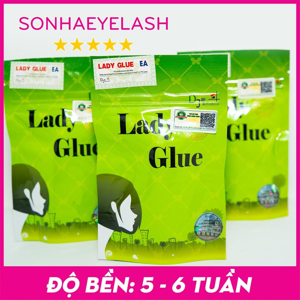 Keo lady glue, keo lady xanh, dòng keo khô nhanh dành cho thợ nối mi chuyên nghiệp