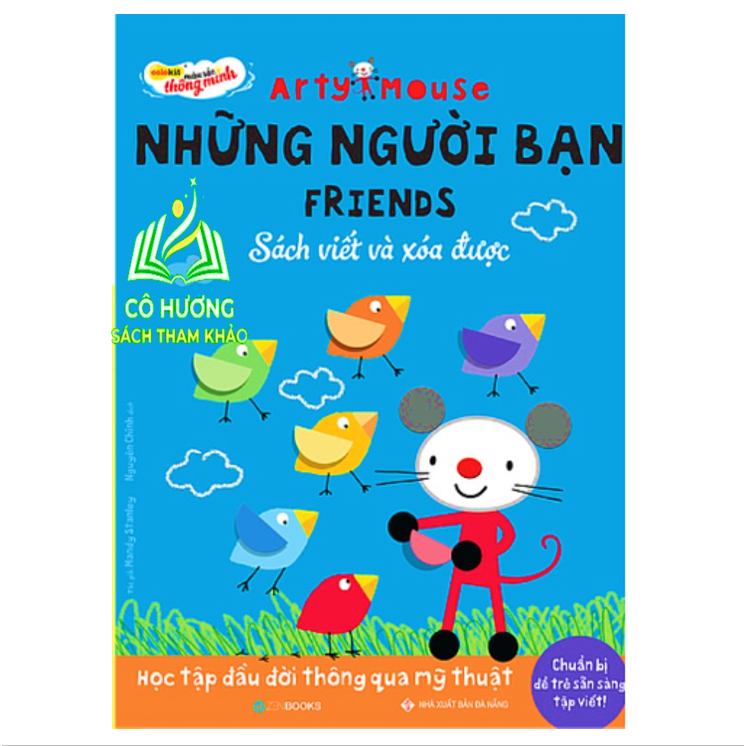 Sách - Artymouse Những Người Bạn (Sách viết và xóa được)