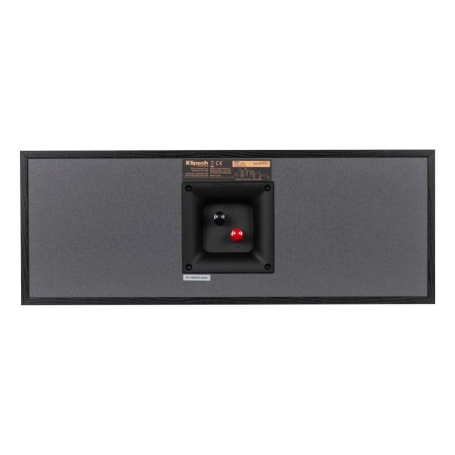 Loa Center Klipsch R-52C BLK/GNM (400W) - Hàng Chính Hãng