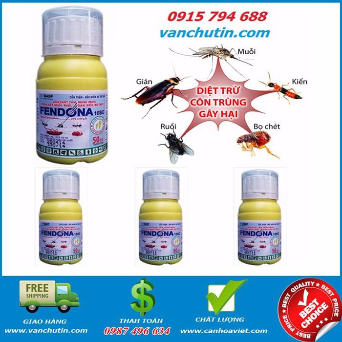 Dung dịch diệt ruồi muỗi ZIKA FENDONA 10SC 50ml