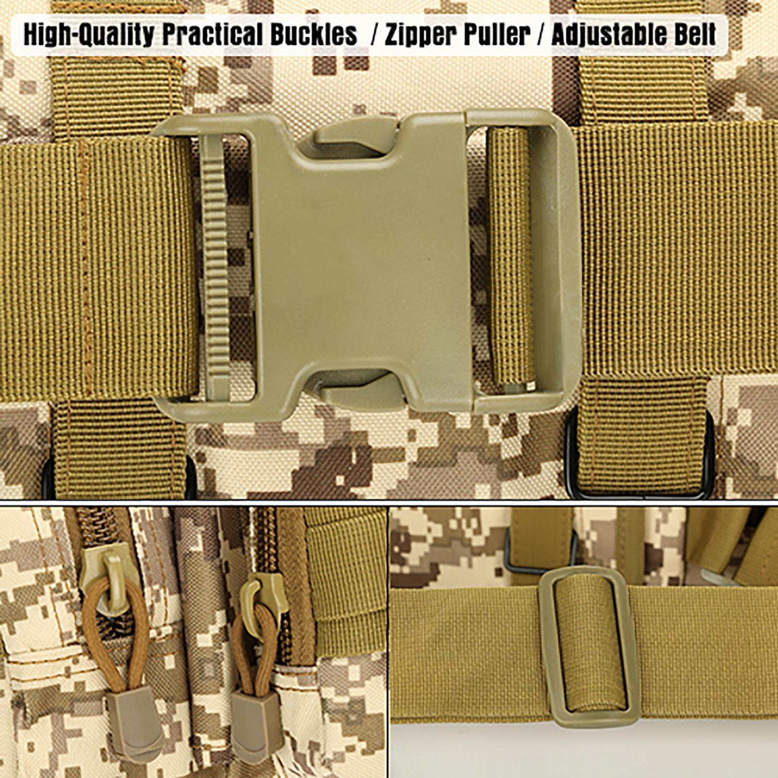 Túi đeo vai thể thao đa năng chất liệu vải oxford chống mài mòn, thiết ké kiểu ngụy trang