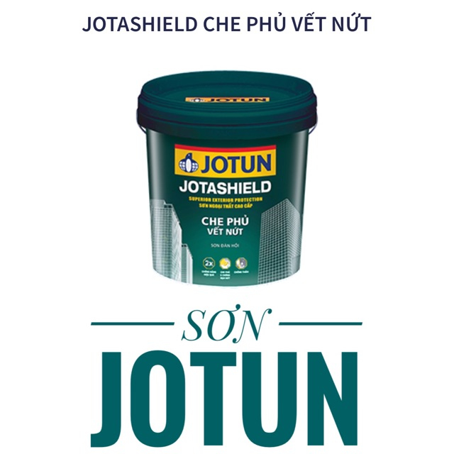 Sơn Ngoại Thất Jotun Jotashield Che Phủ Vết Nứt