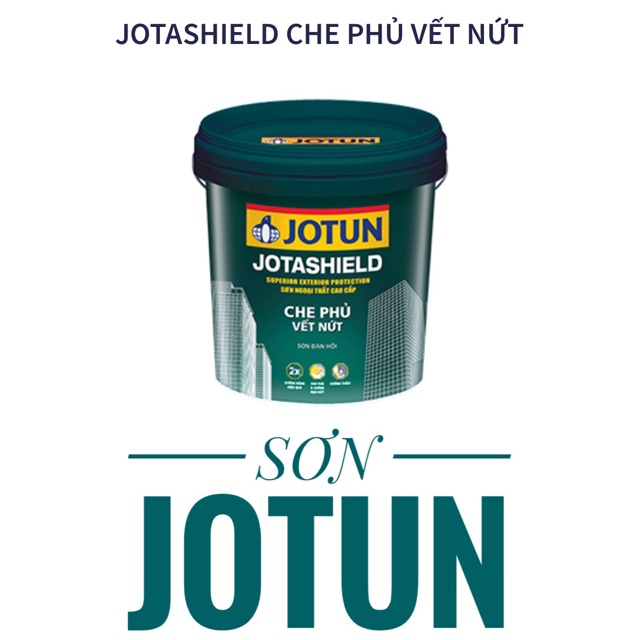 Sơn Ngoại Thất Jotun Jotashield Che Phủ Vết Nứt (MÀU TRẮNG)