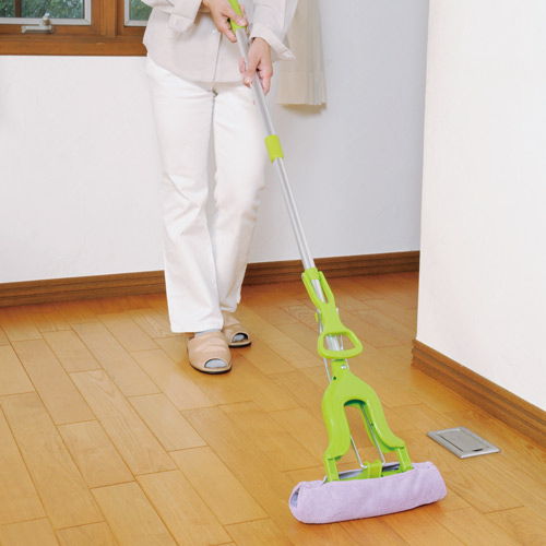 Cây Lau Nhà Thông Minh Azuma Nhật Bản Đầu Lau Bằng Mút Bọt Biển Thấm Hút Nhanh, Lau Sạch Mọi Vết Bẩn