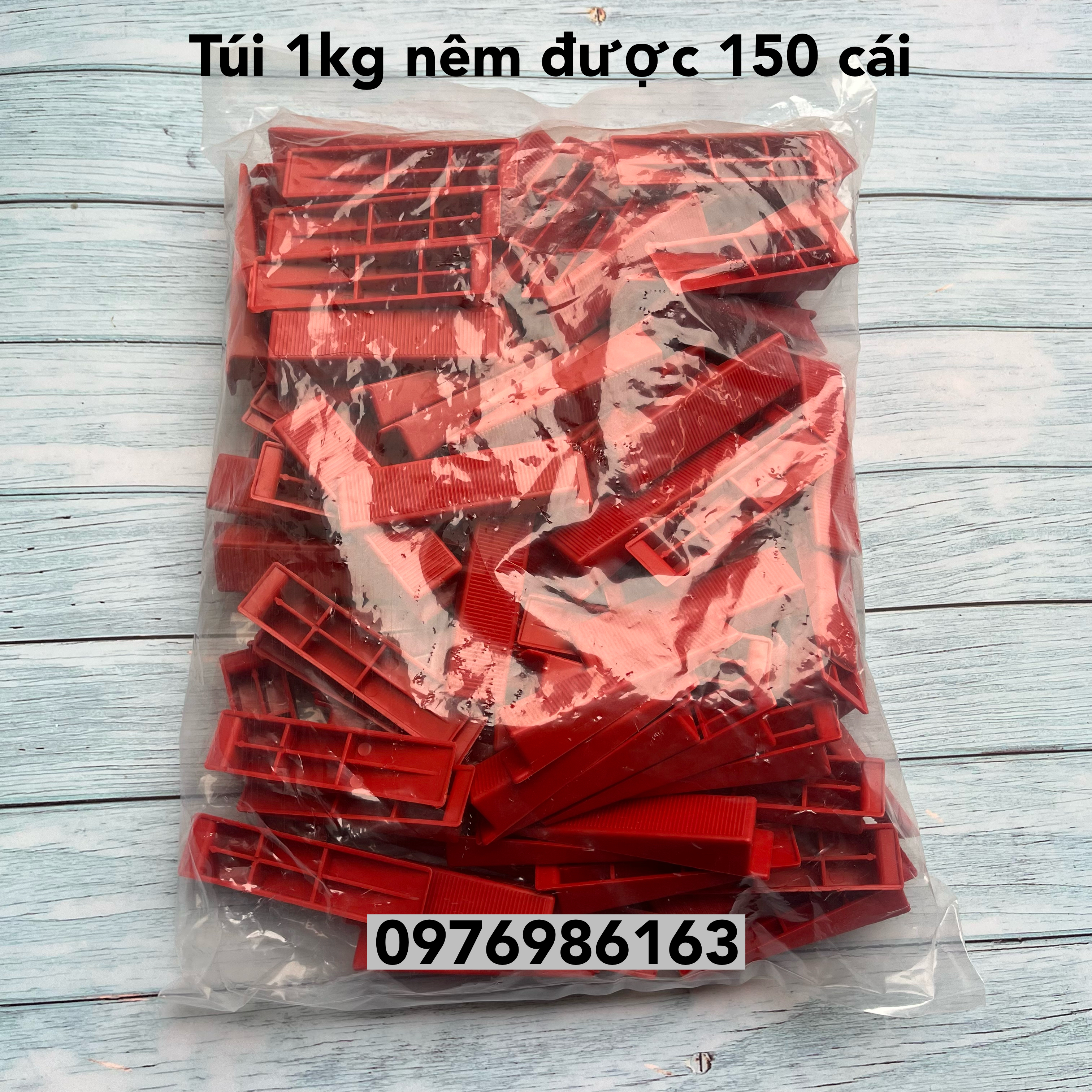 COMBO ke cân bằng gạch gồm loại ron 1mm, 1,5mm, 2mm